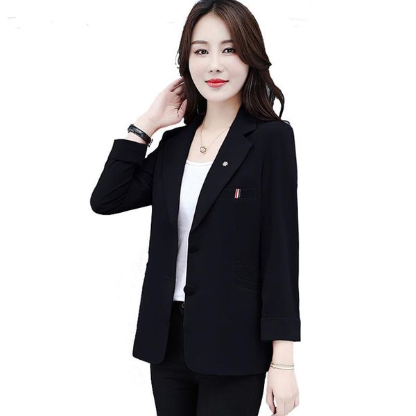 women's suits & blazers short coat spring autumn suit blazer woman outerwear fashion plus size female clothes korean loose small, White;black
women's suits & blazers short coat spring autumn suit blazer woman outerwear fashion plus size female clothes korean loose small, White;black