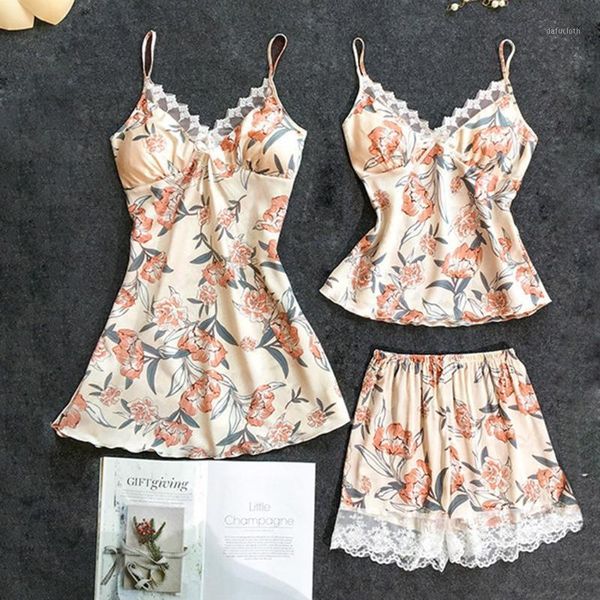 plus size nightwear sleepwear 3pcs pajamas set new women lace satin strap + shorts pajamas set clothes summer sleepwear #w1, Black;red
plus size nightwear sleepwear 3pcs pajamas set new women lace satin strap + shorts pajamas set clothes summer sleepwear #w1, Black;red