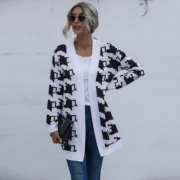 1x wholesale women clothing leopard print knitted jacket can private custom label if and only if meet our minimum requirement, Gray
1x wholesale women clothing leopard print knitted jacket can private custom label if and only if meet our minimum requirement, Gray
