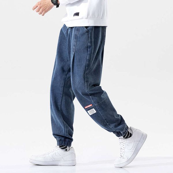2021 jeans men's spring autumn leisure high school students' capris korean loose leggings fashion brand pants, Blue
2021 jeans men's spring autumn leisure high school students' capris korean loose leggings fashion brand pants, Blue