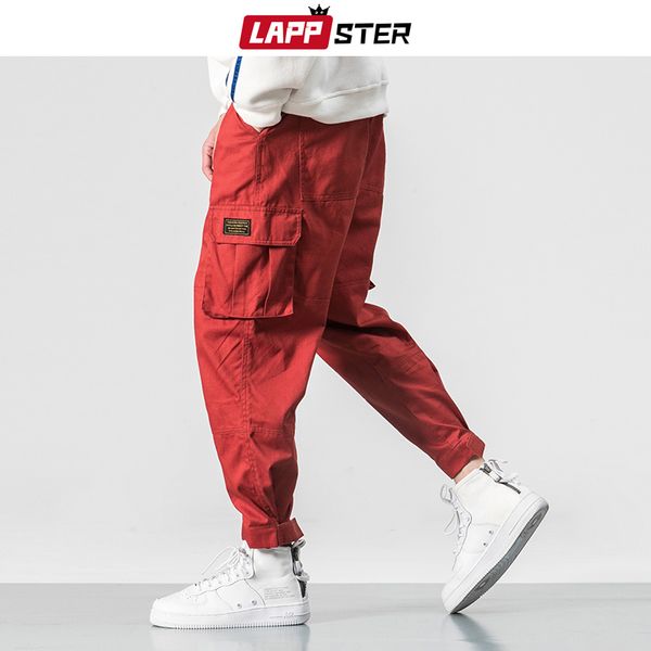 lappster winter streetwear cargo pants men 2020 thick overalls mens hip hop wool joggers pants colorful harem pants plus size lj201007, Black
lappster winter streetwear cargo pants men 2020 thick overalls mens hip hop wool joggers pants colorful harem pants plus size lj201007, Black
