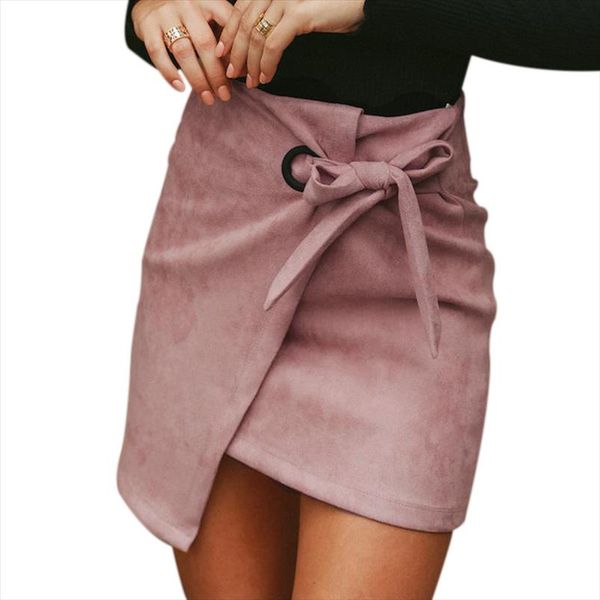streetwear asymmetrical empire skirt sash knotted suede women split skirt 2021 spring autumn casual leather female, Black
streetwear asymmetrical empire skirt sash knotted suede women split skirt 2021 spring autumn casual leather female, Black
