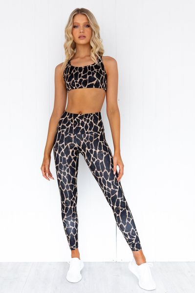 women's tracksuits sportswear spring and summer new net red tight leopard vest sports fitness yoga suit, Gray
women's tracksuits sportswear spring and summer new net red tight leopard vest sports fitness yoga suit, Gray