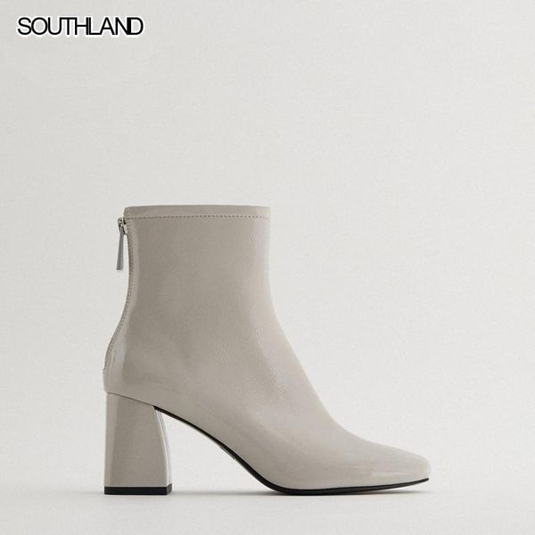 boots southland autumn winter women's shoes chunky heel quare toe nude high-heeled back zipper ankle boots1, Black
boots southland autumn winter women's shoes chunky heel quare toe nude high-heeled back zipper ankle boots1, Black