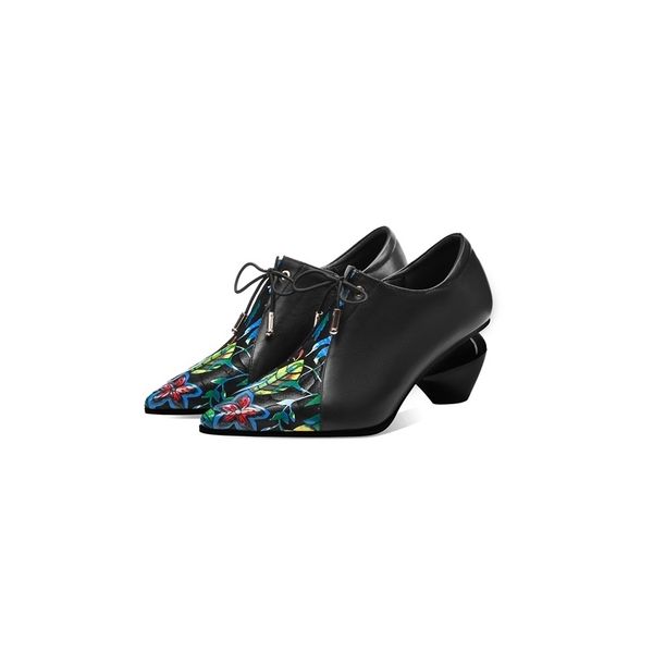 2021 quality genuine leather to colours mixed women's shoes mark high heels ladies shoe bln3, Black
2021 quality genuine leather to colours mixed women's shoes mark high heels ladies shoe bln3, Black