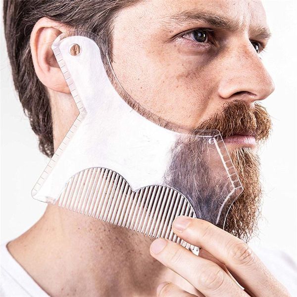 1pc new men beard shaping template beards comb styling shaper hair beard trim shaving guide tool makeup beauty tool gift wmtwrt xhhair, Silver
1pc new men beard shaping template beards comb styling shaper hair beard trim shaving guide tool makeup beauty tool gift wmtwrt xhhair, Silver