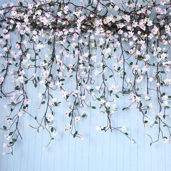 chencheng 1.5 m artificial flower vine rose fake silk magnolia flowers home wedding decoration wall hanging lilac flower
chencheng 1.5 m artificial flower vine rose fake silk magnolia flowers home wedding decoration wall hanging lilac flower