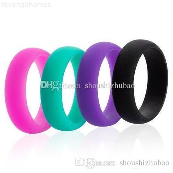 creative 300 pices states europe the united wedding ring men and women of environmental protection silicone jewelry gift, Silver 
creative 300 pices states europe the united wedding ring men and women of environmental protection silicone jewelry gift, Silver