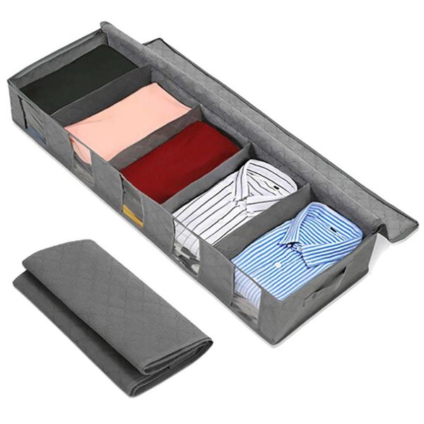 storage bags large capacity portable folding under bed quilt blanket shoes bag durable non-woven fabric dustproof clothes organizer
storage bags large capacity portable folding under bed quilt blanket shoes bag durable non-woven fabric dustproof clothes organizer