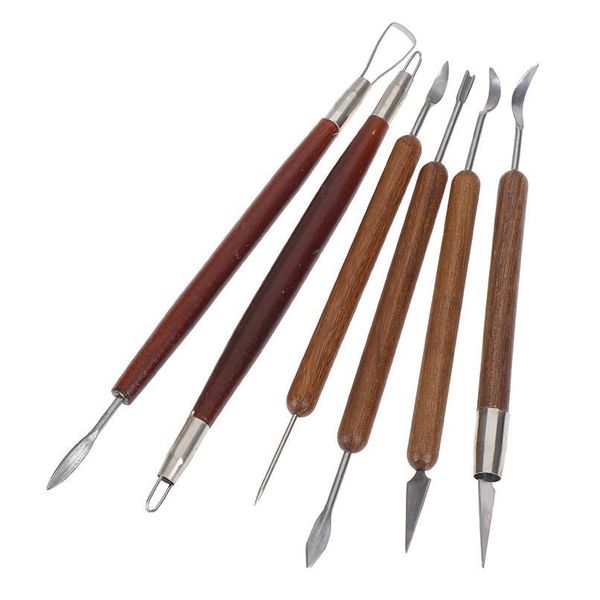 6 pcs/set pottery ceramics tools polymer clay modeling tools wax carving sculpt tool 6 jllbub
6 pcs/set pottery ceramics tools polymer clay modeling tools wax carving sculpt tool 6 jllbub