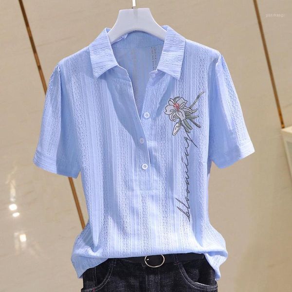 summer blouse women 2020 shirt cotton korean style floral embroidered short sleeve office ladies casual plus size clothes1, White
summer blouse women 2020 shirt cotton korean style floral embroidered short sleeve office ladies casual plus size clothes1, White