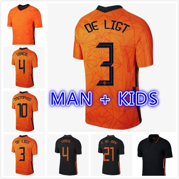2020 netherlands soccer jerseys de jong wijnaldum holland football kits shirt jersey strootman memphis promes men + kids sets, Black;yellow
2020 netherlands soccer jerseys de jong wijnaldum holland football kits shirt jersey strootman memphis promes men + kids sets, Black;yellow