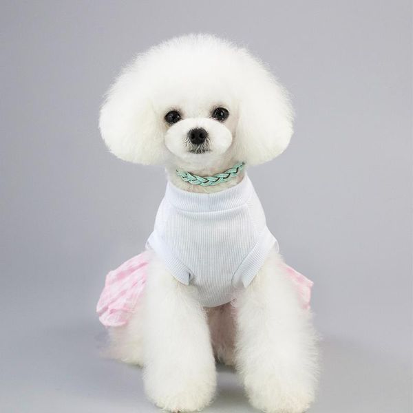 новое поступление милый домашнее животное новое платье хлопчатобумажная пружина и осень прекрасный щенок собака кошка принцесса дразовая цес