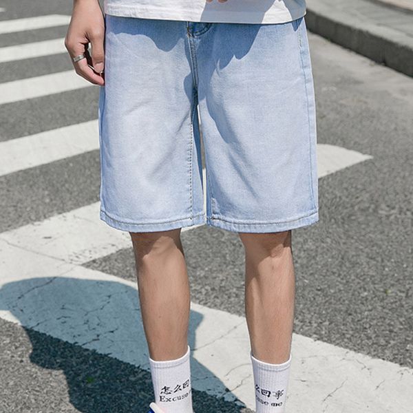 korean men denim shorts slim fit cowboy male bottoms jeans fashion street ripped hole short pants kg-80, White;black
korean men denim shorts slim fit cowboy male bottoms jeans fashion street ripped hole short pants kg-80, White;black