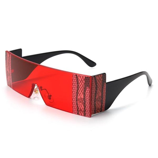 sunglasses snakeskin rectangle frameless women men 2021 brand design wide thick frame one piece sun glasses female shades s277, White;black
sunglasses snakeskin rectangle frameless women men 2021 brand design wide thick frame one piece sun glasses female shades s277, White;black