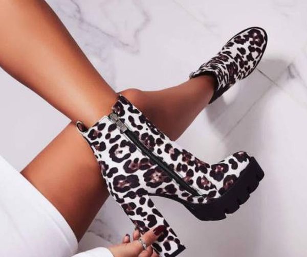 boots womens platform leopard ankle block high heel side zipper motorcycle punk shoes 2colors nightclue c7211, Black
boots womens platform leopard ankle block high heel side zipper motorcycle punk shoes 2colors nightclue c7211, Black