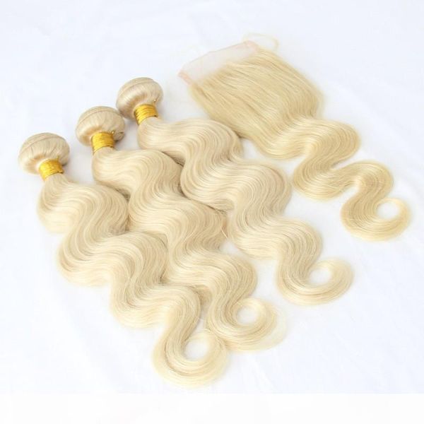 body wave platinum blonde virgin hair with closure unprocessed human eurasian blonde hair with middle 3 part closure 613 bundles weave, Black
body wave platinum blonde virgin hair with closure unprocessed human eurasian blonde hair with middle 3 part closure 613 bundles weave, Black