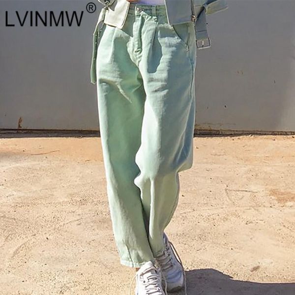 women's pants & capris lvinmw high waist single button solid loose denim trousers pockets zip up casual fashion harem daily autumn bott, Black;white
women's pants & capris lvinmw high waist single button solid loose denim trousers pockets zip up casual fashion harem daily autumn bott, Black;white