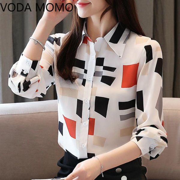 woman blouse long sleeve summer women's shirt blouse for women blusas womens and blouses chiffon shirts plus size, White
woman blouse long sleeve summer women's shirt blouse for women blusas womens and blouses chiffon shirts plus size, White