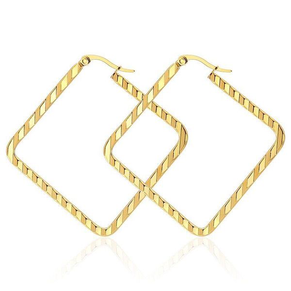 mxgxfam titanium steel 4 gold color square circle rope hoop earrings (1pair) jewelry for women fashion 40 mm, Golden;silver
mxgxfam titanium steel 4 gold color square circle rope hoop earrings (1pair) jewelry for women fashion 40 mm, Golden;silver