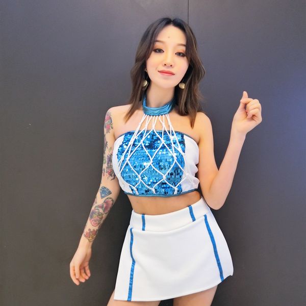 new arrival jazz dance costume for women dj stage rave night club ds dancer cheerleading pole dance acting clothes py119, Black;red
new arrival jazz dance costume for women dj stage rave night club ds dancer cheerleading pole dance acting clothes py119, Black;red