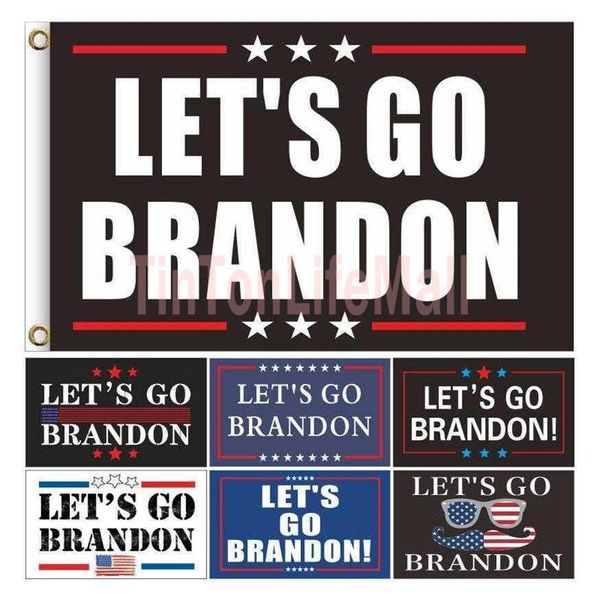 us stock dhl new let's go brandon trump election flag double sided presidential flags 150x90cm wholesale sxm7
us stock dhl new let's go brandon trump election flag double sided presidential flags 150x90cm wholesale sxm7