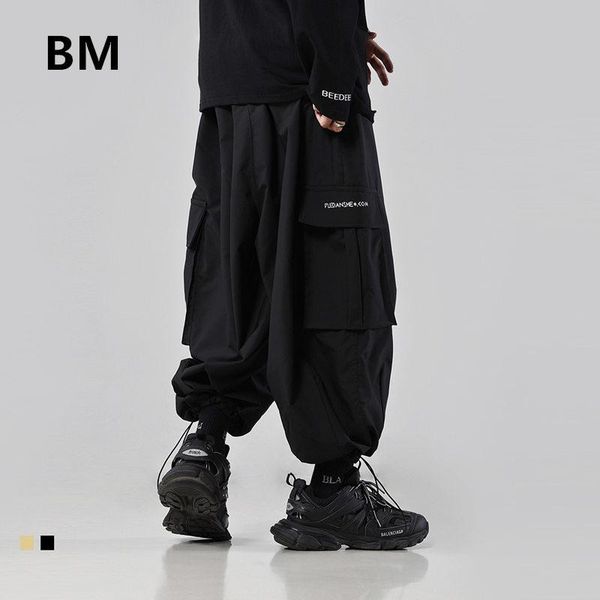 men's pants 2021 korean oversized casual harem hip hop skateboard sports joggers men clothing streetwear harajuku sweatpants male, Black
men's pants 2021 korean oversized casual harem hip hop skateboard sports joggers men clothing streetwear harajuku sweatpants male, Black