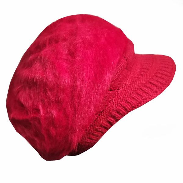 berets winter women's hat, hair wool warm and thickened mother's autumn ear protection hat, Blue;gray
berets winter women's hat, hair wool warm and thickened mother's autumn ear protection hat, Blue;gray