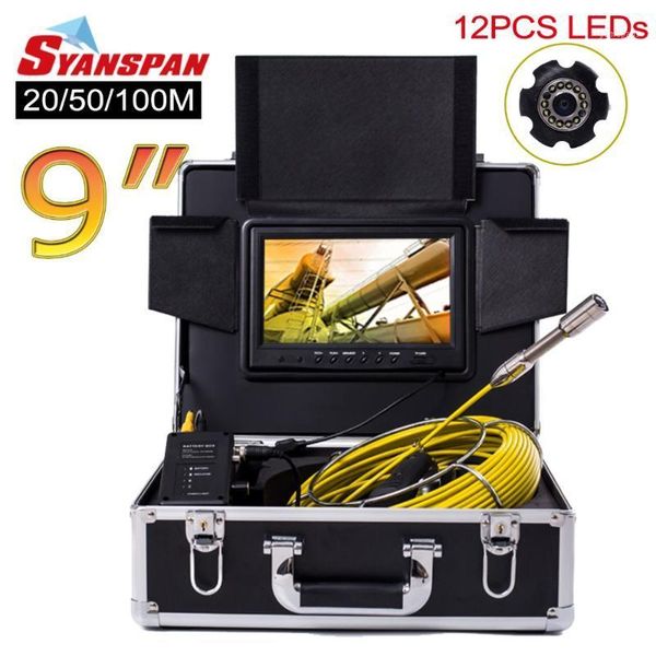 syanspan 9" monitor 20/50/100m pipe inspection video camera,ip68 hd 1000tvl drain sewer pipeline industrial endoscope system1
syanspan 9" monitor 20/50/100m pipe inspection video camera,ip68 hd 1000tvl drain sewer pipeline industrial endoscope system1