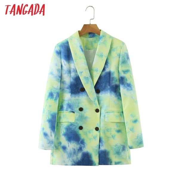 tangada women tie-dye green blazer female long sleeve elegant jacket ladies work wear blazer formal suits lj201021, White;black
tangada women tie-dye green blazer female long sleeve elegant jacket ladies work wear blazer formal suits lj201021, White;black