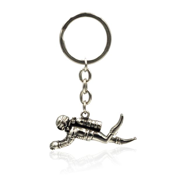 new fashion keychain 316l stainless diver titanium steel pendant 3d keyring chain jewelry accessories direct sales, Silver
new fashion keychain 316l stainless diver titanium steel pendant 3d keyring chain jewelry accessories direct sales, Silver