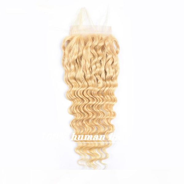 613# deep wave 100% human virgin hair lace closure deep wave russian hair blonde, Black
613# deep wave 100% human virgin hair lace closure deep wave russian hair blonde, Black