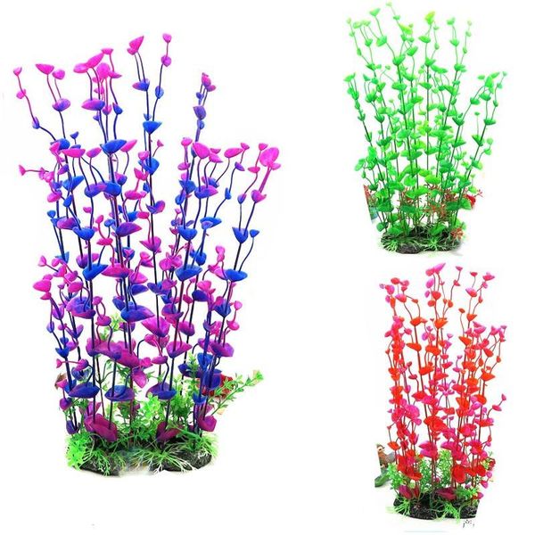 19cm 40cm colorful artificial aquarium plants decoration fish tank fake plastic plants grass decor
19cm 40cm colorful artificial aquarium plants decoration fish tank fake plastic plants grass decor