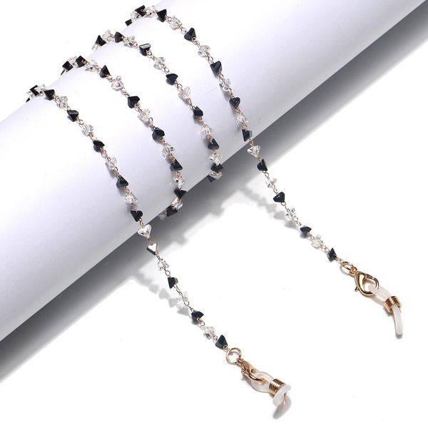 simple gold color black and white triangle crystal chain handmade sunglasses cord travel fashion sunglasses eyeglasses chain h bbyosv
simple gold color black and white triangle crystal chain handmade sunglasses cord travel fashion sunglasses eyeglasses chain h bbyosv