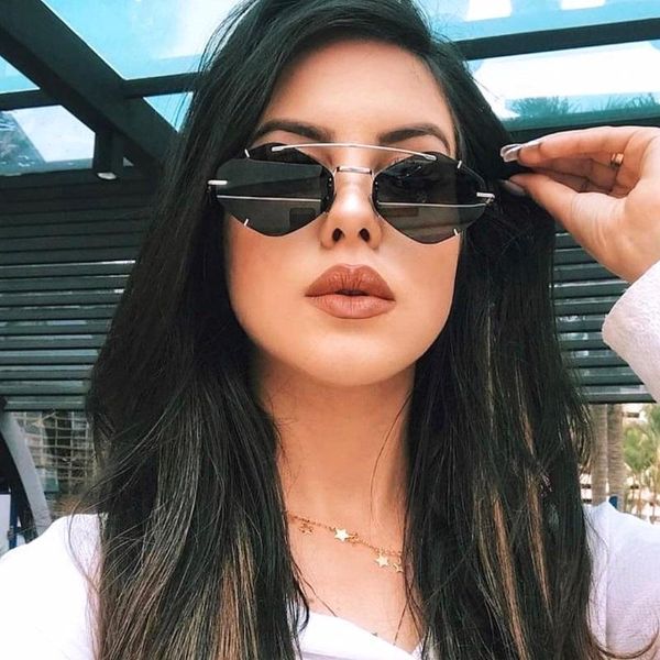 rhombus rimless ladies for glasses luxury 2020 designer stylish sunglasses fashion sun women bejmw, White;black
rhombus rimless ladies for glasses luxury 2020 designer stylish sunglasses fashion sun women bejmw, White;black