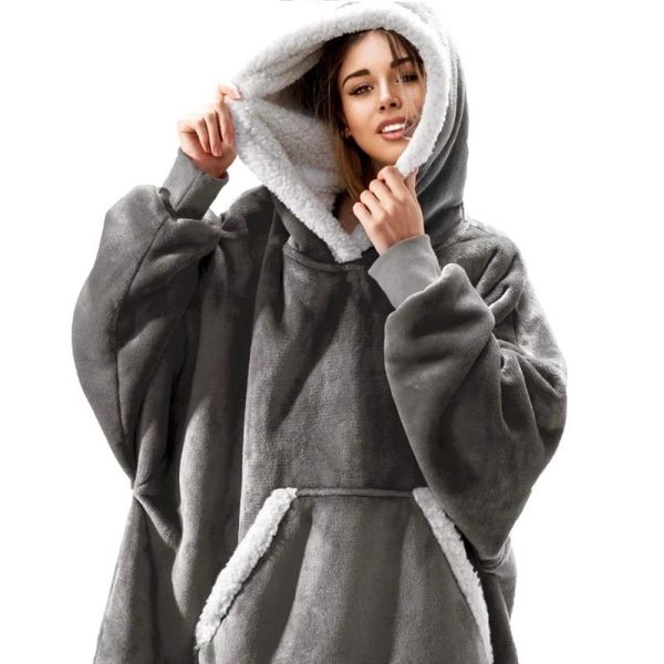 oversized hoodie sweatshirt female blanket hoodies women feminino winter pullover fleece clothes tv hooded moletom sleeve hjqkg, Black
oversized hoodie sweatshirt female blanket hoodies women feminino winter pullover fleece clothes tv hooded moletom sleeve hjqkg, Black