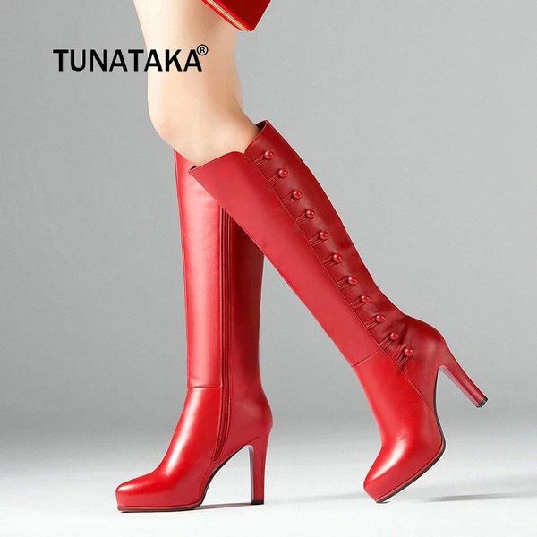 genuine leather boots women knee high boots high heel winter fashion woman long black red zipper shoes 2019 #ky5s
genuine leather boots women knee high boots high heel winter fashion woman long black red zipper shoes 2019 #ky5s