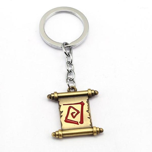 keychains dota 2 keychain magic scroll key chain game ring holder pendant chaveiro jewelry souvenir ys108251, Silver
keychains dota 2 keychain magic scroll key chain game ring holder pendant chaveiro jewelry souvenir ys108251, Silver