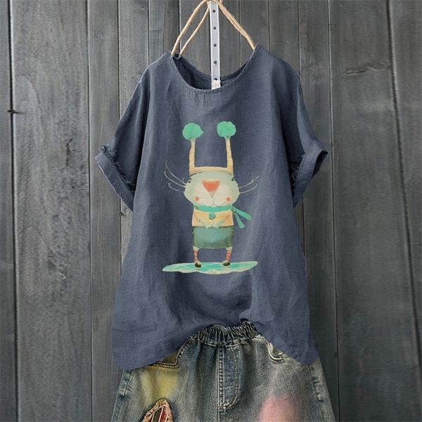 feitong women casual cute kawaii loose summer shirt ladies cotton and linen o-neck short sleeve t shirt camiseta mujer new t200614, White
feitong women casual cute kawaii loose summer shirt ladies cotton and linen o-neck short sleeve t shirt camiseta mujer new t200614, White