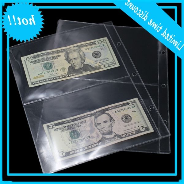 10 pages/lot 2 units/page pvc collection holders protection paper money album
10 pages/lot 2 units/page pvc collection holders protection paper money album