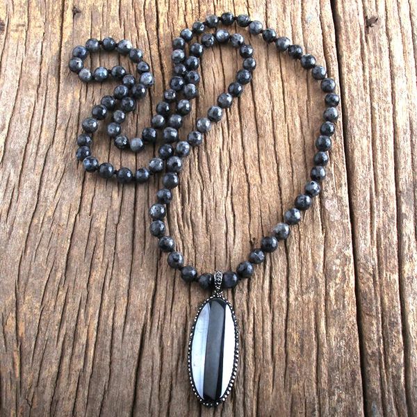 chains md fashion bohemian jewelry natural stones crystal knotted pave hematite pendant necklaces women lariat gift drop, Silver
chains md fashion bohemian jewelry natural stones crystal knotted pave hematite pendant necklaces women lariat gift drop, Silver