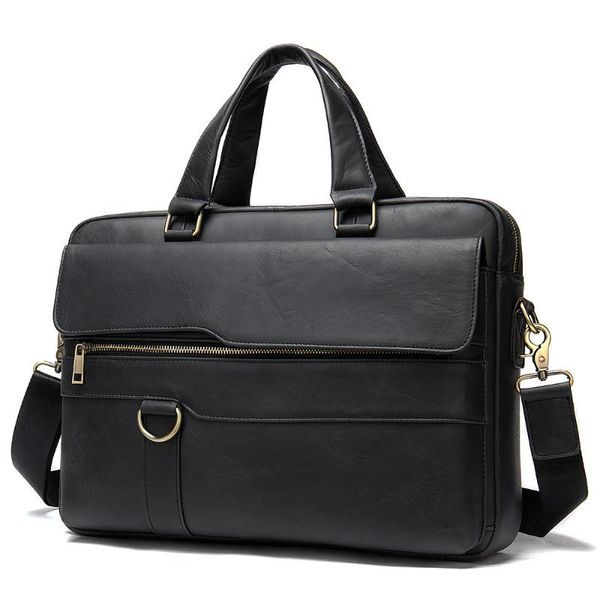 business men's briefcase male shoulder tote bag large black handbags genuine leather man messenger office bag for lap15 6
business men's briefcase male shoulder tote bag large black handbags genuine leather man messenger office bag for lap15 6