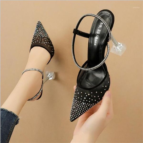 transparent crystal shoes high heel sandals women pointed toe goblet heels summer sandals shinny party shoes woman pumps1, Black
transparent crystal shoes high heel sandals women pointed toe goblet heels summer sandals shinny party shoes woman pumps1, Black