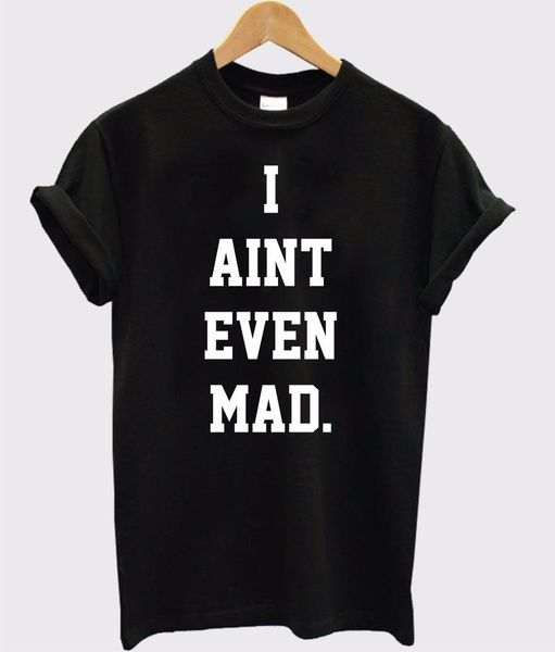 i aint even mad letters print women tshirt cotton casual funny t shirt for lady tee hipster drop ship z-797, White
i aint even mad letters print women tshirt cotton casual funny t shirt for lady tee hipster drop ship z-797, White