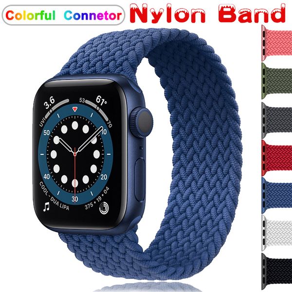 braided solo loop strap compatible for apple watch band elastic bracelet 40mm 38mm 42mm fabric nylon belt iwatch series 6 5 4 3 se, Black;brown
braided solo loop strap compatible for apple watch band elastic bracelet 40mm 38mm 42mm fabric nylon belt iwatch series 6 5 4 3 se, Black;brown