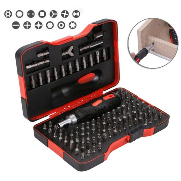 portable hand tools set 101pcs chrome vanadium ratchet screwdriver security torx hex tamperproof bit set tool
portable hand tools set 101pcs chrome vanadium ratchet screwdriver security torx hex tamperproof bit set tool