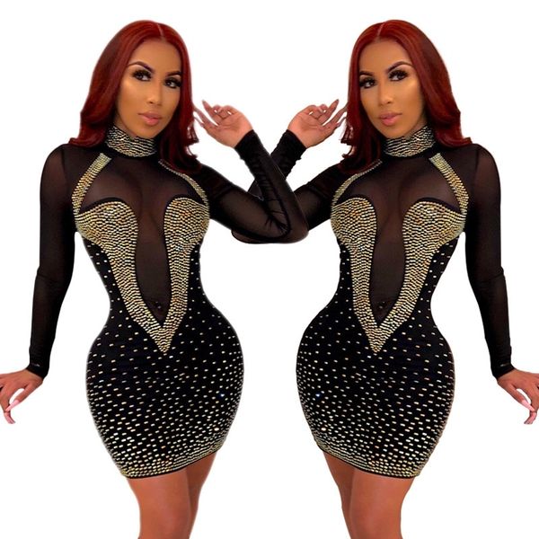 bandage sequin vestidos ladies club dresses women autumn crystal party bodycon glitter diamond mini dress y200805, Black;pink
bandage sequin vestidos ladies club dresses women autumn crystal party bodycon glitter diamond mini dress y200805, Black;pink