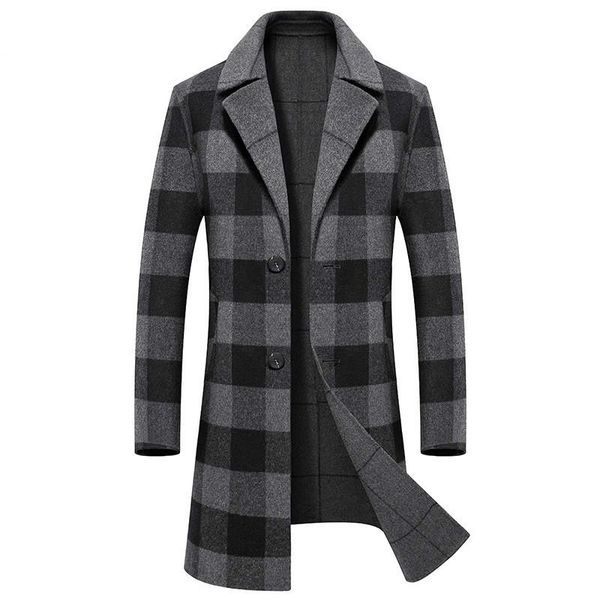 men clothing 2020 new arrival 60% wool plaid trench coat men,men's wool jackets ,plus-size m-3xl 85007, Black
men clothing 2020 new arrival 60% wool plaid trench coat men,men's wool jackets ,plus-size m-3xl 85007, Black
