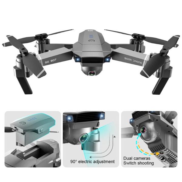 sg907 gps drone with 1080p hd dual camera wifi fpv rc quadcopter quality foldable drone altitude durable rc toys kids gift
sg907 gps drone with 1080p hd dual camera wifi fpv rc quadcopter quality foldable drone altitude durable rc toys kids gift