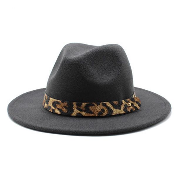 wide brim hats women winter autumn fedora felted hat leopard band belt luxury fascinator green western panama hip hop, Blue;gray
wide brim hats women winter autumn fedora felted hat leopard band belt luxury fascinator green western panama hip hop, Blue;gray